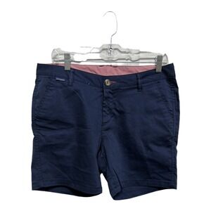 Columbia PFG Navy Blue Harborside Shorts Womens Size 10 NWOT 6" inseam outdoors